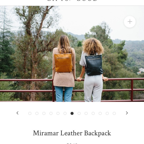 Miramar Leather Backpack - Picture 4 of 7